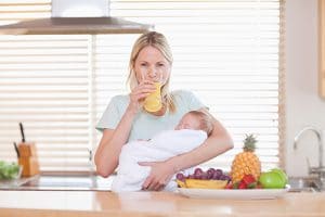 توصیه های غذایی و افزایش شیر مادران
